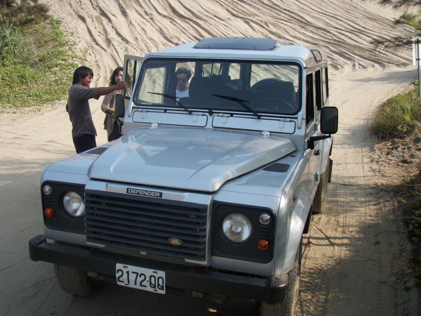 我們的專車...陪著我們上山又下海