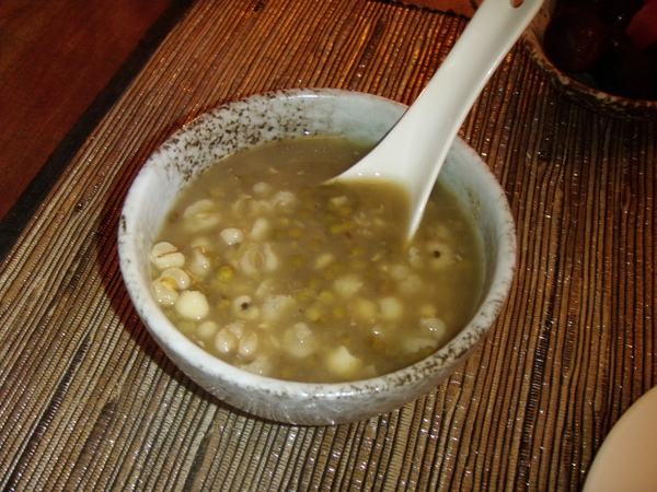 飯後甜點...綠豆薏仁湯