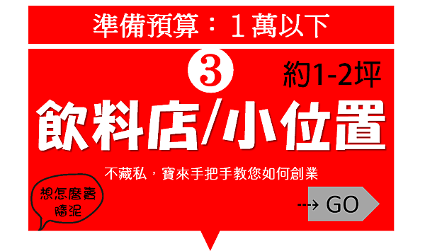 燒仙草/飲料店/小空間利用版