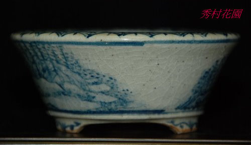 新品即決 由水常雄作 「流水紋水指 碧潭」 - 工芸品 - www.indiashopps.com