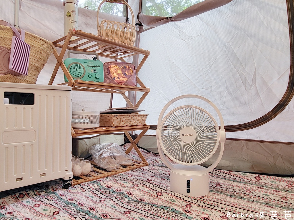 20220627_115951_mh1656868207730.jpg 露營風扇推薦「SANSUI山水」LED驅蚊照明DC風扇 超輕巧攜帶型電扇 無線充電式風扇 夏日必備