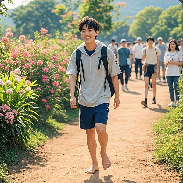 赤腳接觸大地是最棒的養生方式