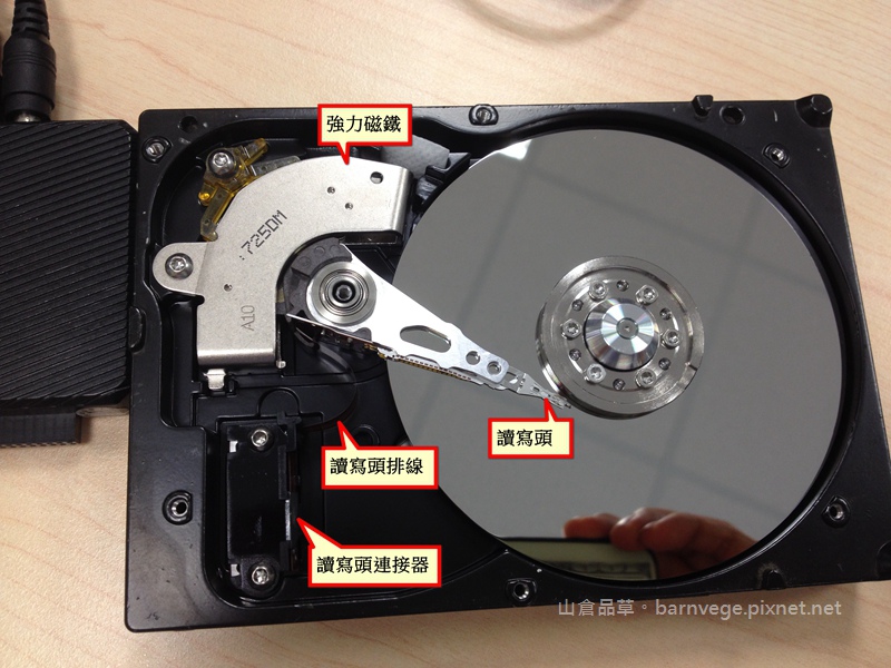 PICB硬碟開蓋內部構造.jpg PICB硬碟開蓋內部構造.jpg