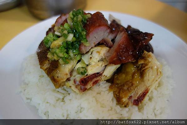 再興燒臘三拼飯