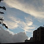 天兔颱風前的天空
