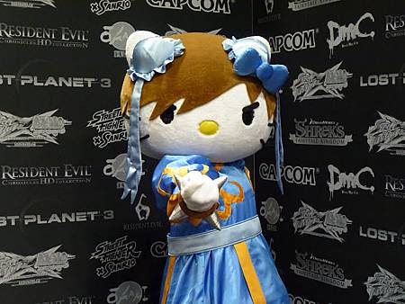 Hello Kitty Street Fighter Chun-Li 1