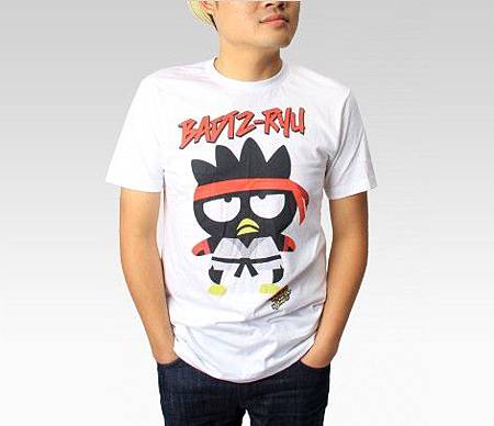 Hello Kitty Street Fighter-Badtz-Maru  Men T-Shirt