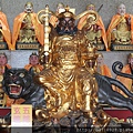台北法主公廟太歲殿玄壇元帥五路財神聖像