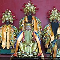 台北加蚋武聖殿正殿虎邊神龕列位神佛聖像