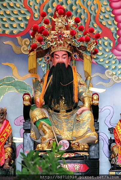 台北加蚋楊聖廟鎮殿保儀大夫聖像
