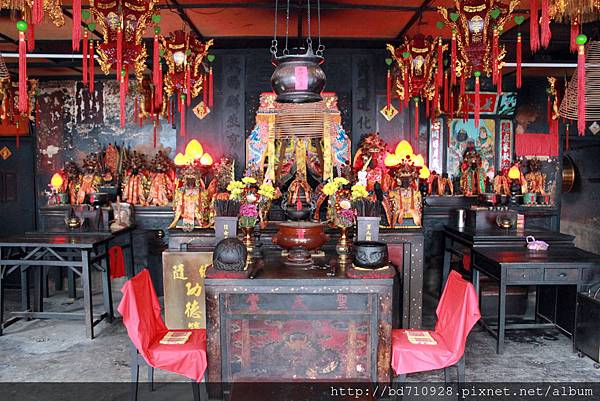 台東聖天堂正殿，主祀：二路元帥，為宋朝開國皇帝宋太祖趙匡胤