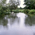 雨天的 Cherwell River   Oxford