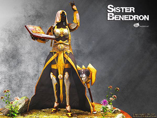 Sister Benedron Zoom-in