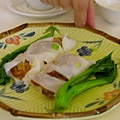 steamed rice flour rolls with barbecued pork 叉燒腸粉