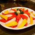 a conbination of cut fruits