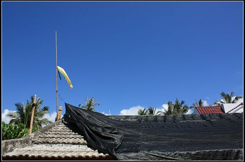 小客棧的。天空。