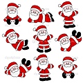 depositphotos_5785405-9-Festive-Cute-Santa-Set-for-Christmas