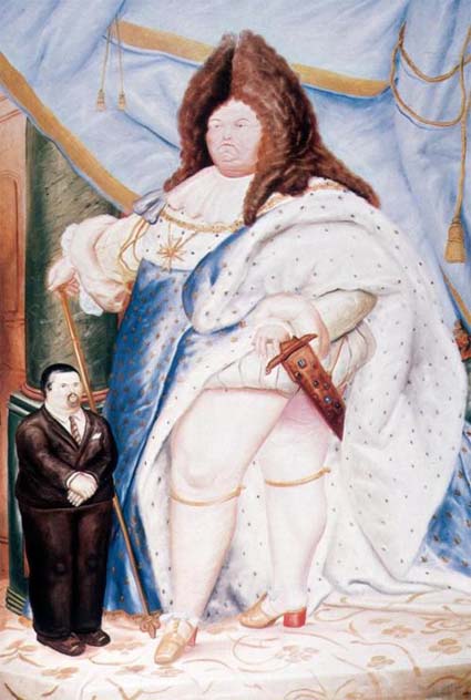 Fernando Botero - Louis XIV Fernando Botero - Louis XIV