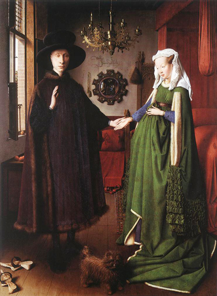 Jan van Eyck - The Arnolfini Jan van Eyck - The Arnolfini