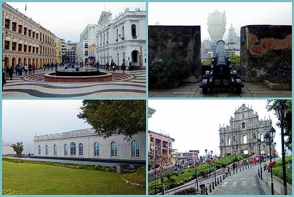 【澳門】半島漫步(2)-議事亭前地、大三巴牌坊