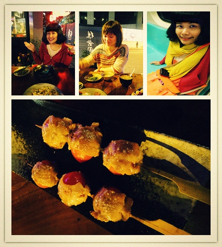 2/26去巾秀家看嬰兒又被地頭蛇請吃飯