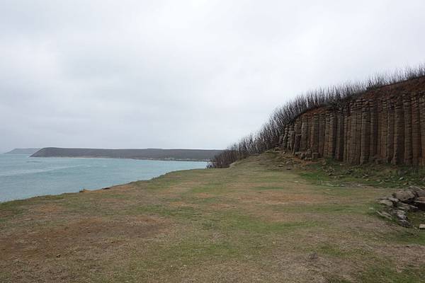 大果葉玄武岩石柱