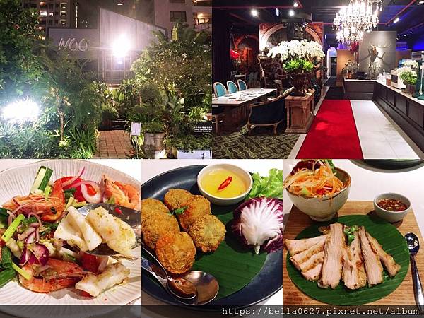 高雄 Woo Taiwan 泰式料理高雄旗艦店 南洋泰北美食結合花藝歐系建築 彷彿置身在叢林裡用餐新奇又享受 Bella 貝菈 小食光