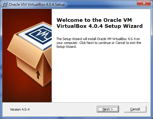 VirtualBox 安裝