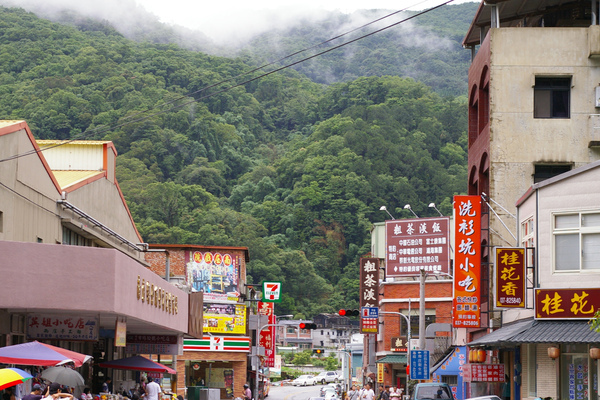 煙雨朦朧，景色不錯