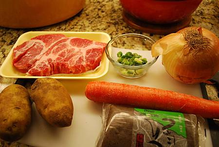 馬鈴薯燉肉 Potato & Pork Japanese Stew