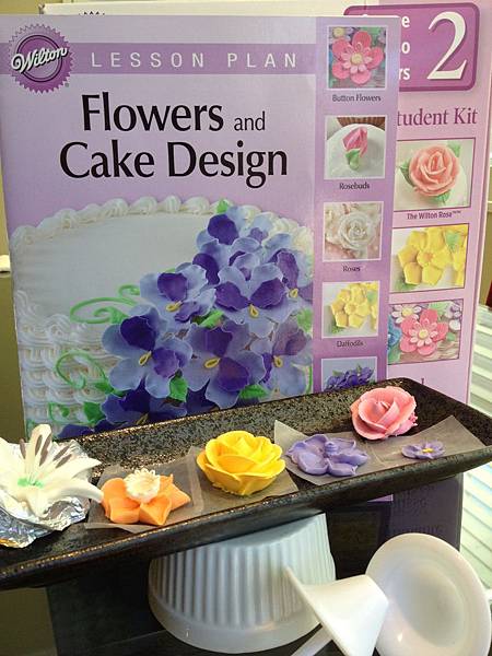 Wilton Flowers and Cake Design Course II.III 蛋糕裝飾課