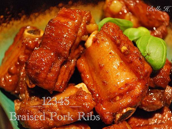 12345步步高昇之高昇排骨 Braised Pork Ribs 12345步步高昇之高昇排骨 Braised Pork Ribs