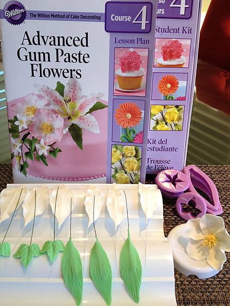 Wilton Advanced Gum Paste Flowers Course IV.II 蛋糕裝飾課