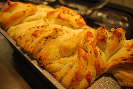 球賽良伴之蒜香起司手撕麵包 Garlic and Cheese Pull-Apart Bread