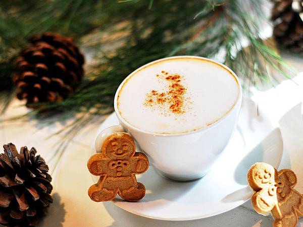 ★耶誕限定☆薑餅人拿鐵 Homemade Gingerbread Latte