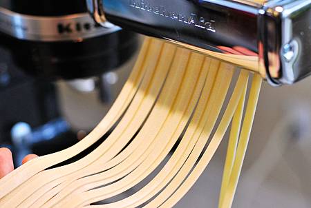 義大利媽媽經典:手工義大利麵佐蕃茄羅勒醬 Homemade Pasta w/ Marinara Sauce