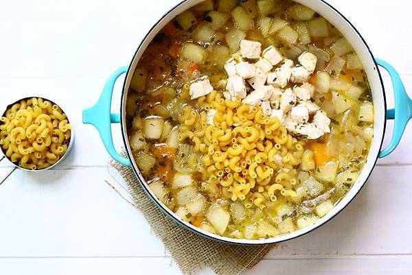 高纖食感黃金湯:奶油南瓜蔬菜湯 Butternut Squash Vegetable Soup