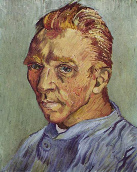 Vincent van Gogh(Prtait of the artist without beard).bmp