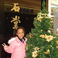 vivian和聖誕樹2008-12-24