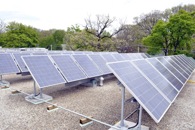 Historic green energy deal funds long-term school roof renewal