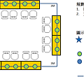 針對這樣的場合，可以搭配使用BENEVO的串結型電腦教學廣播系統，只要電腦教室使用VGA介面，就可以使用，安裝非常簡單。支援高畫質播放，只需要在老師座位按下廣播切換按鍵，就可以同步將老師電腦教學的畫面與聲音傳送到每一個小朋友的電腦螢幕及喇叭。小朋友能在老師示範後，立即在自己的電腦進行練習，有效吸收教學內容，也不需要在電腦裡加裝其他介面卡，安裝與後續的維護十分容易。  下面是經過規劃的連線示意圖，其中老師和每一個學生之間的線路採用串接型設計，讓線路連接更精簡。