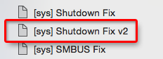 Shutdown FixV2