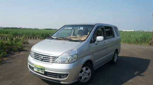 2007年 Nissan QRV 銀色 日產休旅車中古車