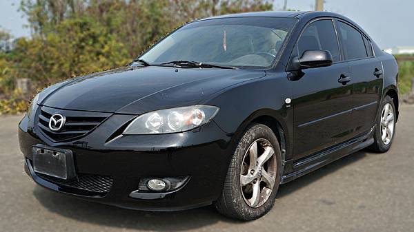 2005年 Mazda 3 黑色 馬自達中古車