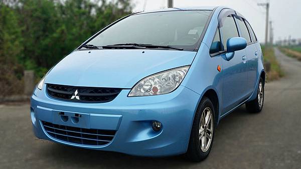 2011年 Mitsubishi Colt Plus 淺藍色 三菱中古車