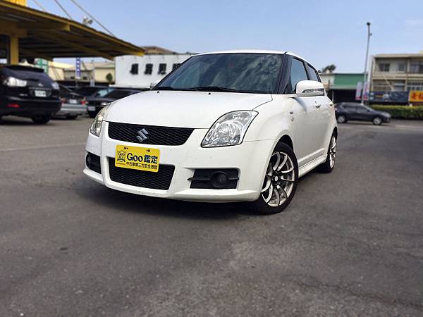 2007年 Suzuki Swift 白色 鈴木中古車