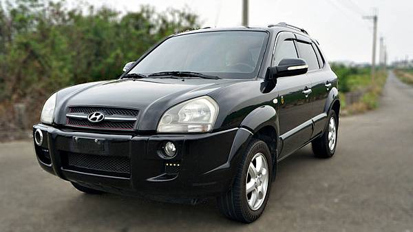 2006年 Hyundai Tucson 黑色 現代中古車