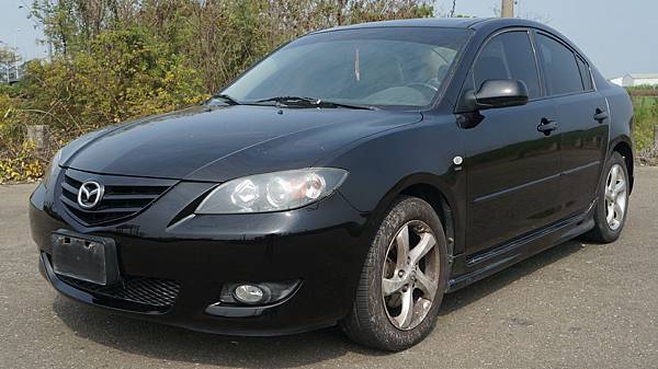 2005年 Mazda 3 黑色 馬自達中古車 2005年 Mazda 3 黑色 馬自達中古車