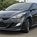 2013年 Hyundai Elantra 黑色 極光版 現代中古車