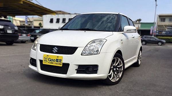 2007年 Suzuki Swift 白色 鈴木中古車 2007年 Suzuki Swift 白色 鈴木中古車